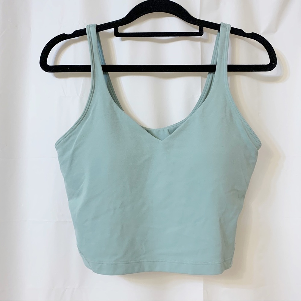 Lululemon Align Tank Silver Blue Size 8